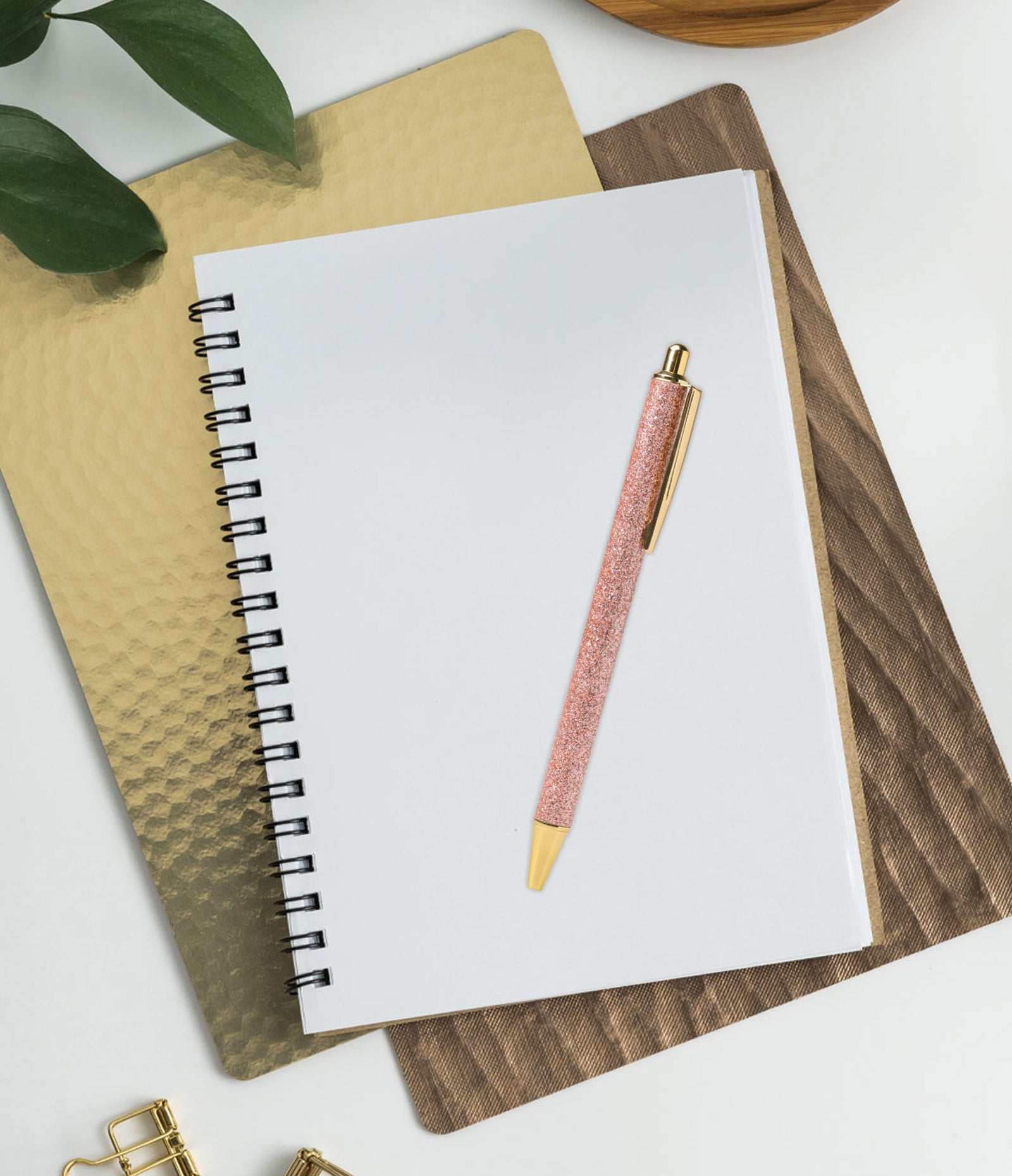 Olivia Moss Glitter Bomb Smooth Ballpoint Stationery Pen