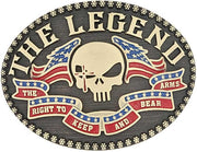 Montana Silversmiths The Right Chris Kyle Attitude Belt Buckle