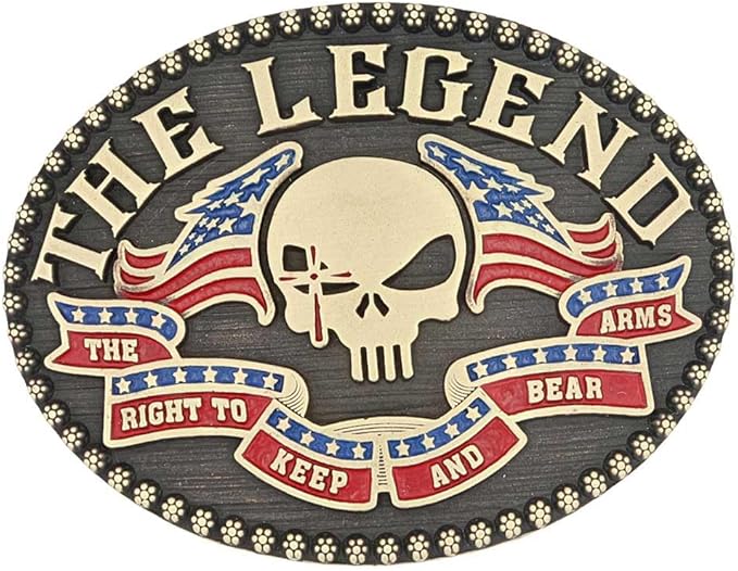 Montana Silversmiths The Right Chris Kyle Attitude Belt Buckle