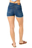 Judy Blue Womens High Waist Tummy Control Cool Denim Shorts