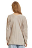 Andree by Unit Womens V-Neck Long Sleeve Sweater