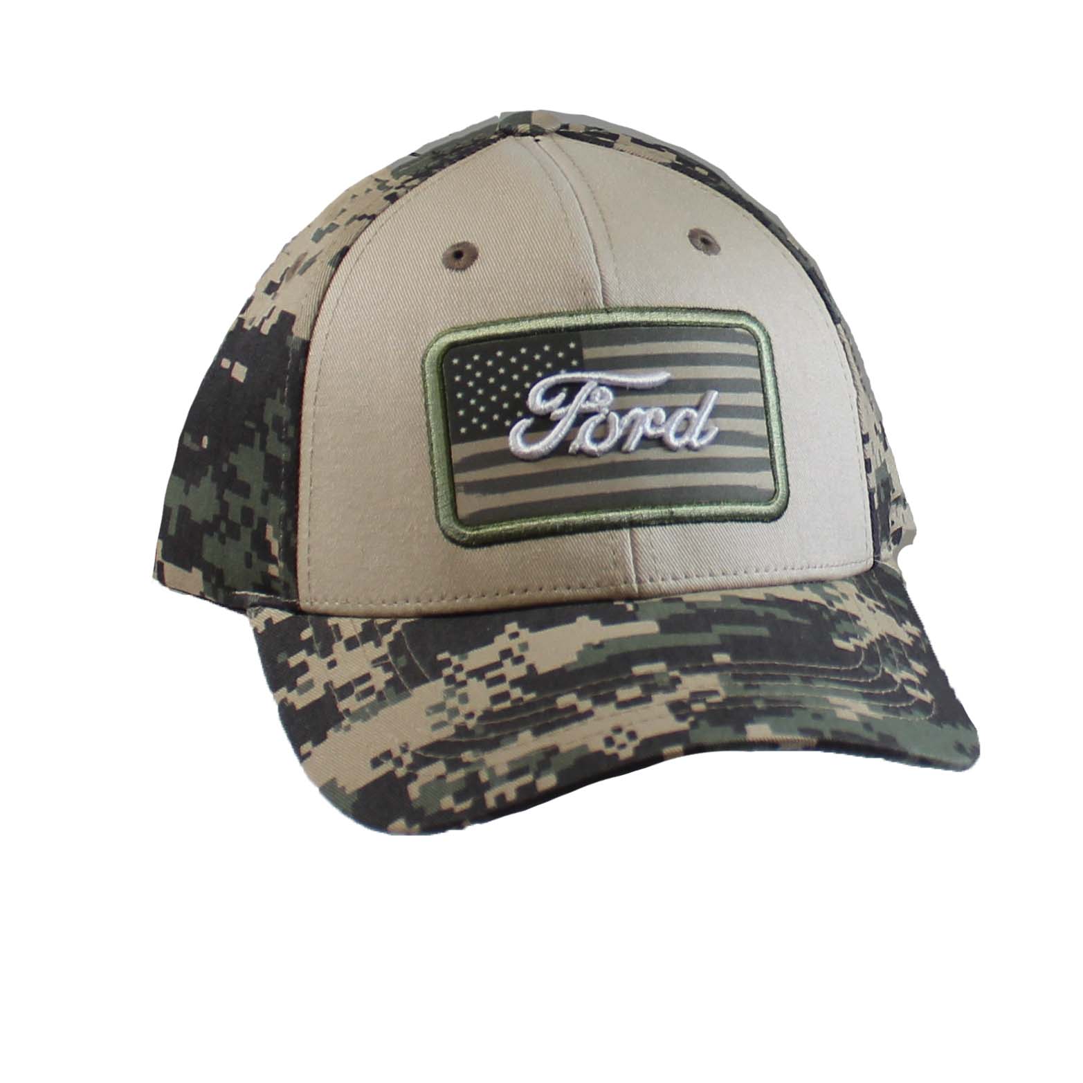 Capsmith Mens Ford Cotton Six Panel Adjustable Baseball Cap Hat