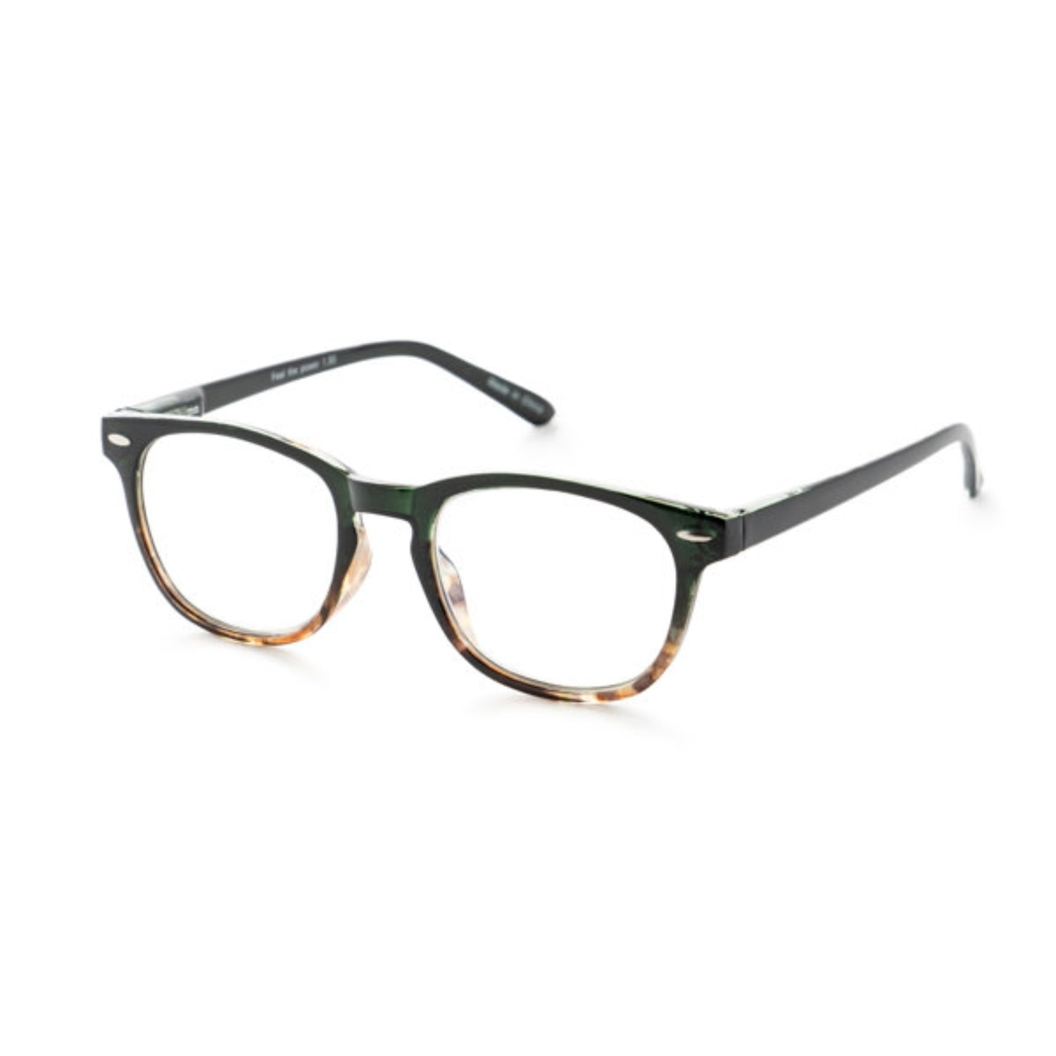 Optimum Optical Readers, Black/Brown Frames w Blue Filter, The Scenic Route