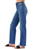 Judy Blue Womens High Waist Straight Fit Denim Jeans