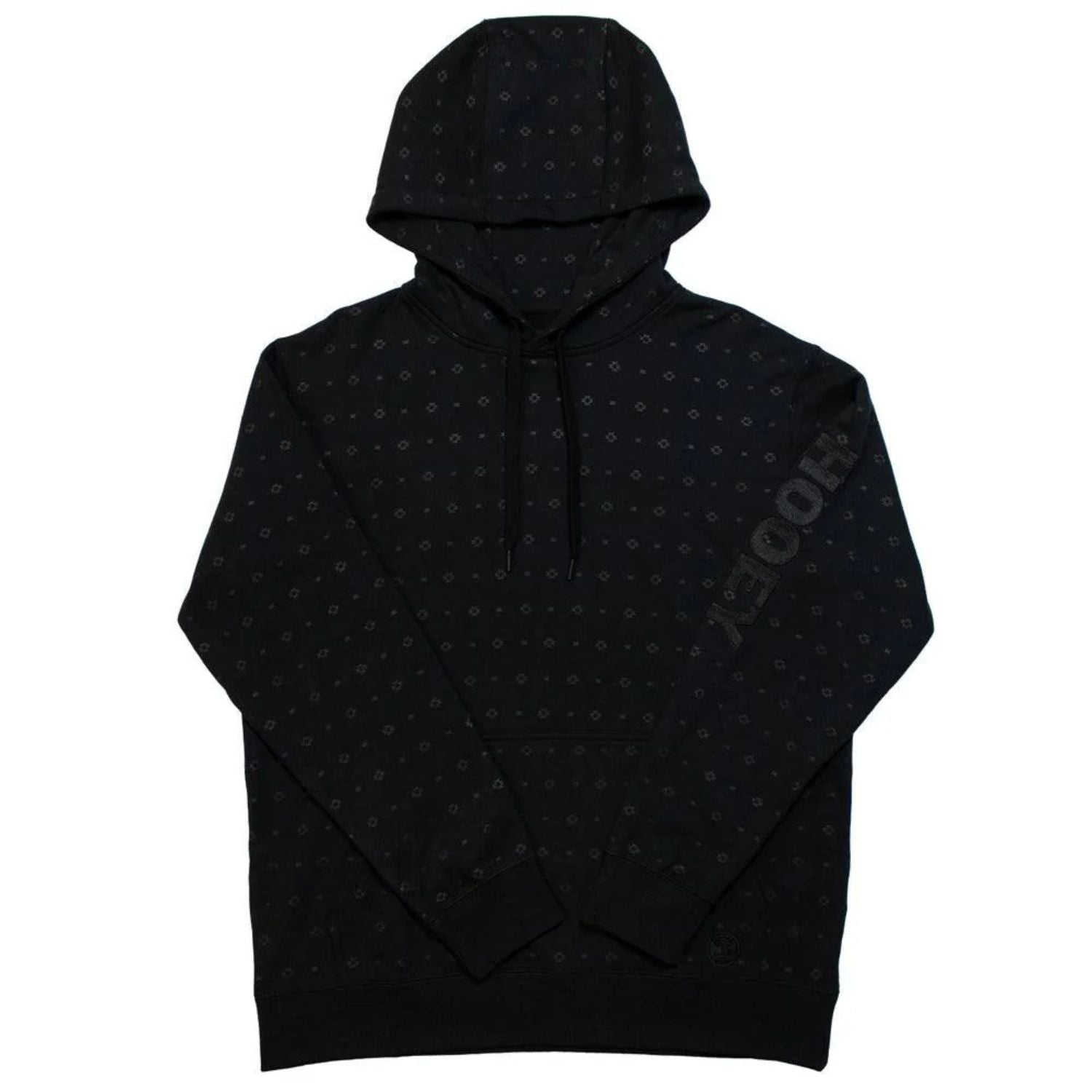 Hooey Mens "Mesa" Black/Aztec Logo Hoody