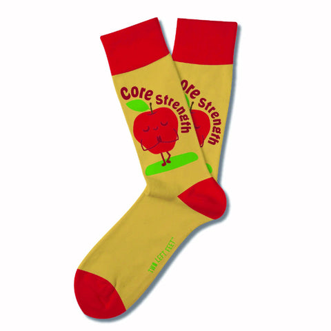 Two Left Feet Retro Remix Adult Sock, Small Feet