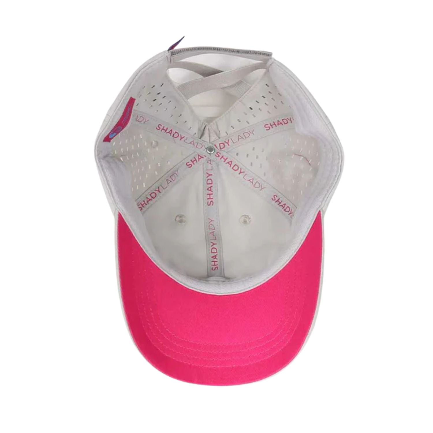Shady Lady Womens Grey Pony Hat