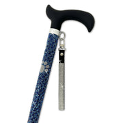 Jacqueline Kent Adjustable Crystal Rhinestone Cane (Diamonds In The Ruff)