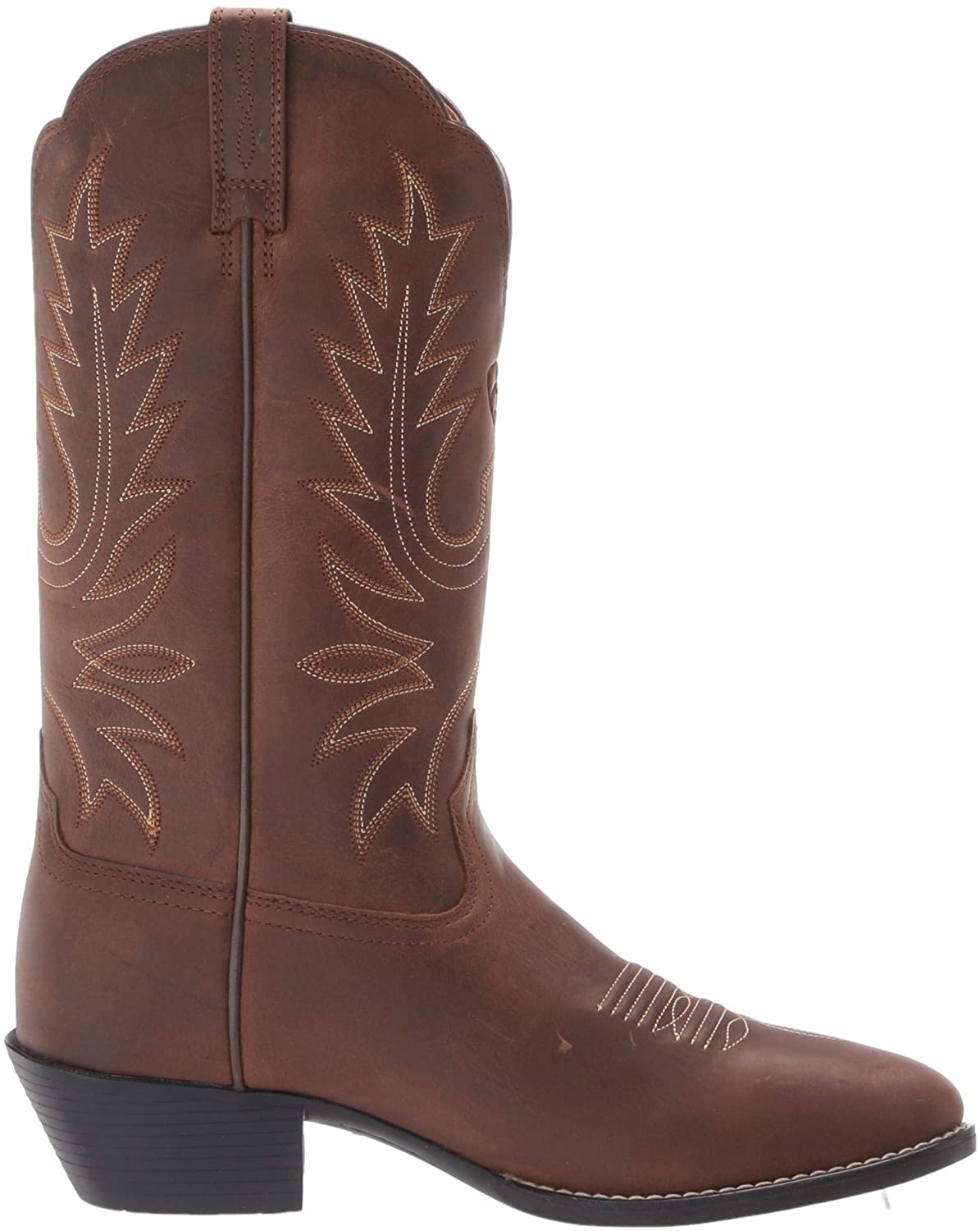 Ariat Womens Heritage Leather Round Toe Western Boots