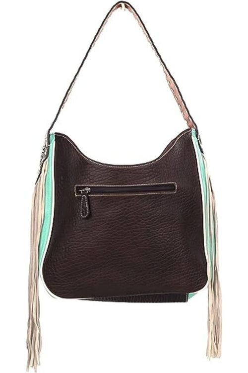 Ariat Womens Monroe Leather Shoulder Bag (Brown)