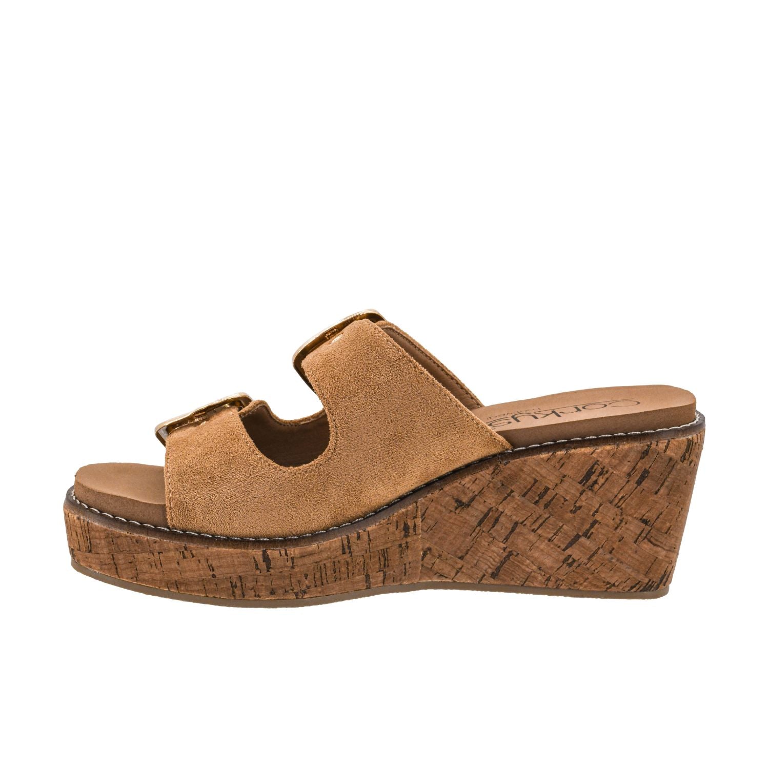 Corkys Womens Double Dare Slip On Wedge