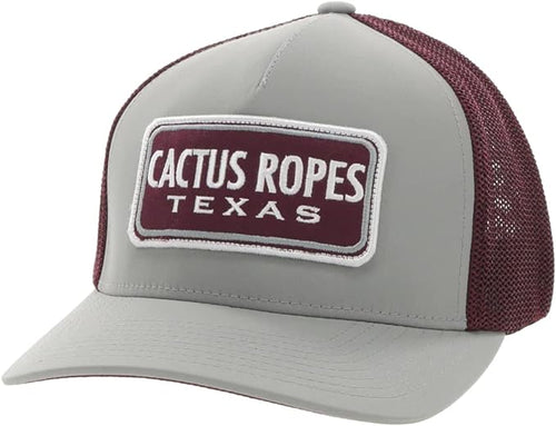 Hooey Mens Cactus Ropes Patch Flexfit Mesh Back Cap Hat
