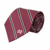 ZEP-PRO Mens NCAA Silk Thin Striped Neck Tie