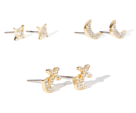 Soul Stacks Star Sign Mix & Match Earring Stacks