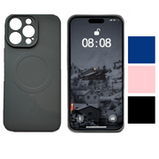 Silicone Case IPhone 15, 15 Pro & 15 Pro Max Magnetic Wireless Compatible