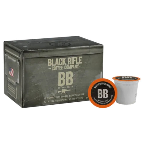 Black Rifle Coffee Company, Blackbeard's Delight, Dark Roast, 12 Count Rounds