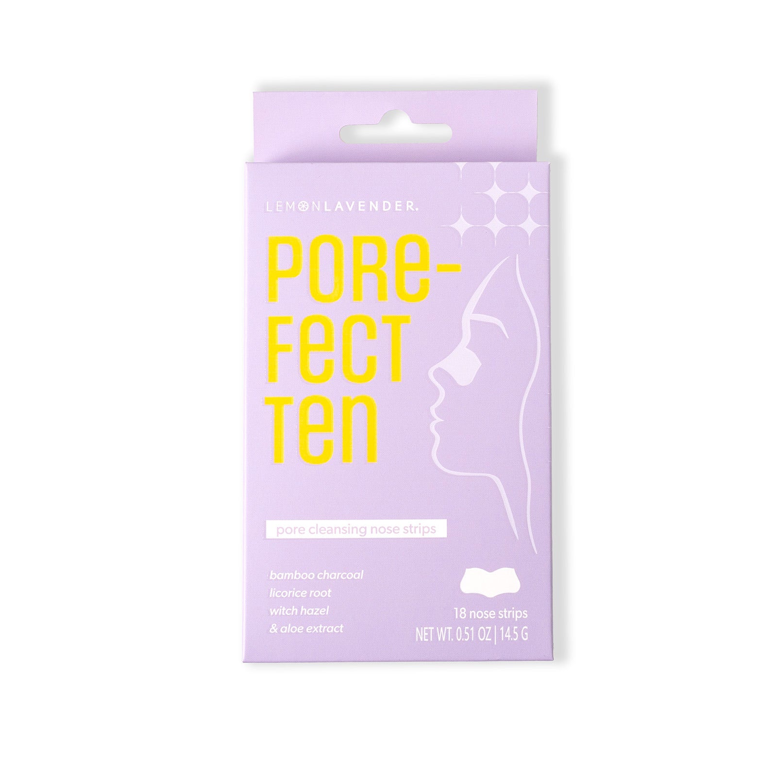 Lemon Lavender Pore the Win Cleansing Nose Strips & Acne Patches