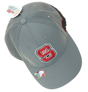 Sports Team Apparel Baseball Hat Ball Cap, North Carolina State, Grey