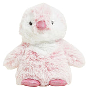 Warmies Pink Penguin Lavender Scented and Heatable Weighted Stuffed Animal