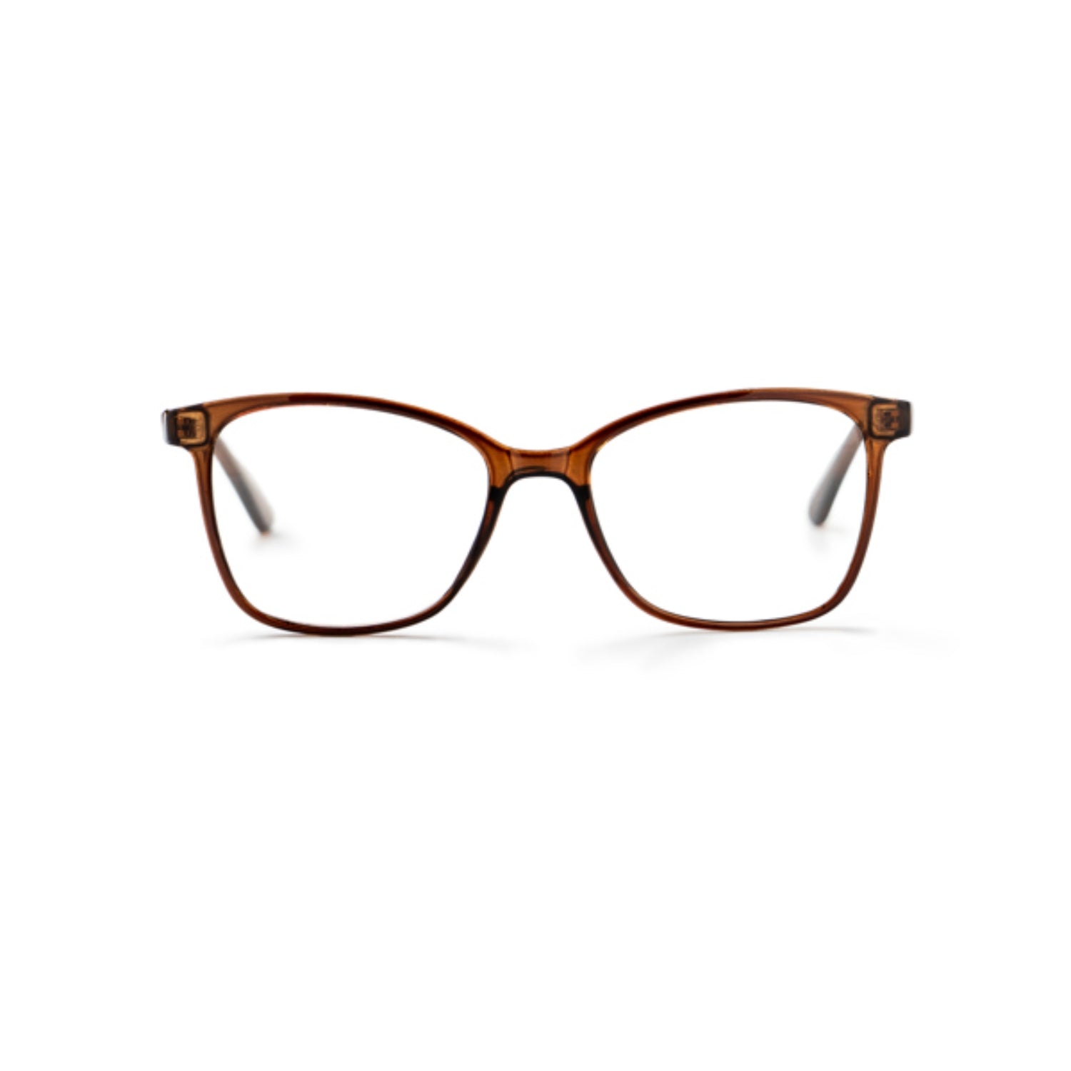 Optimum Optical Readers, Brown Frames with Blue Light Filter Lenses, Hasta Barista Baby