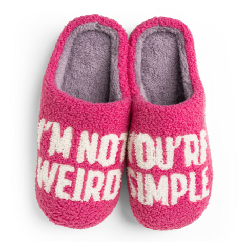 Two Left Feet Lounge Out Loud Super Fuzzy Slipper Slides