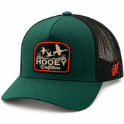 Hooey Men's Duck Hunting Trucker Snapback Hat, Green & Black