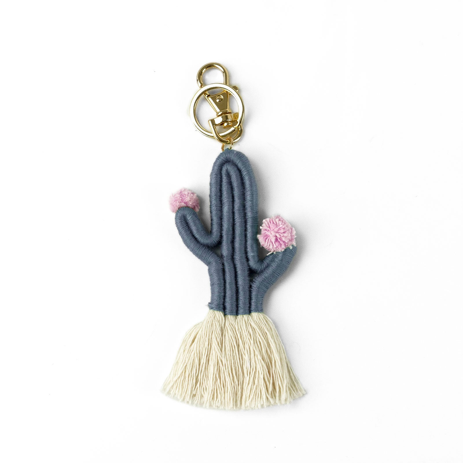 Olivia Moss Yucatan Macrame Charm Keychain