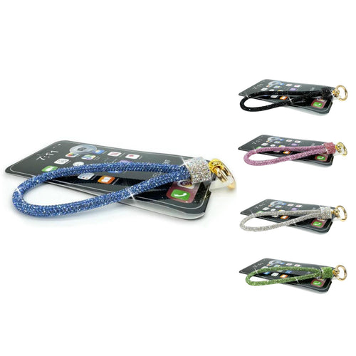 Jacqueline Kent Crystal Band Lanyard Phone Wrist Strap