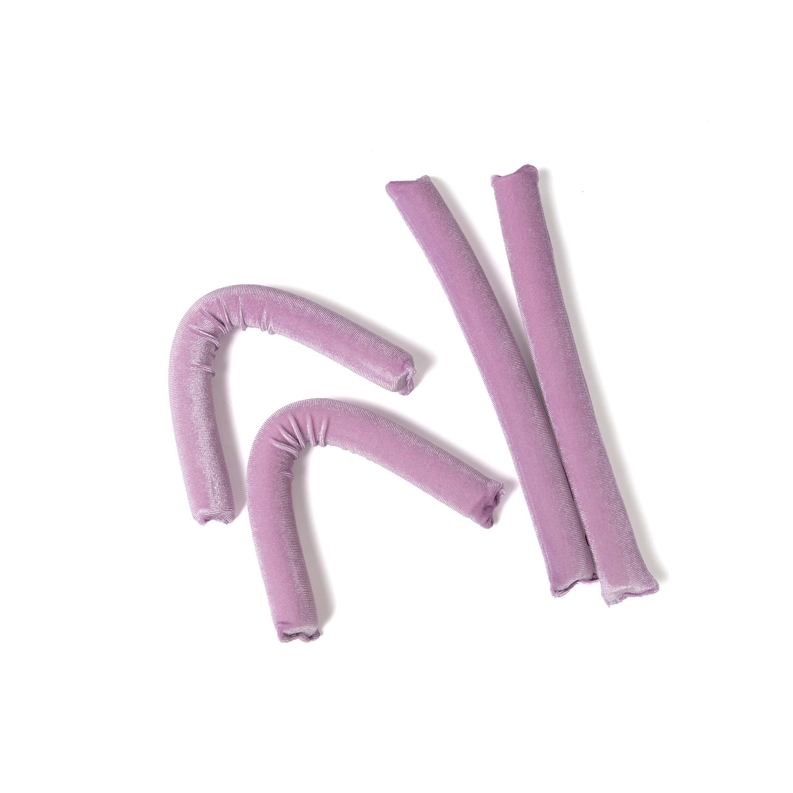Lemon Lavender How We Roll Velvet No Heat Jumbo Size Hair Rollers