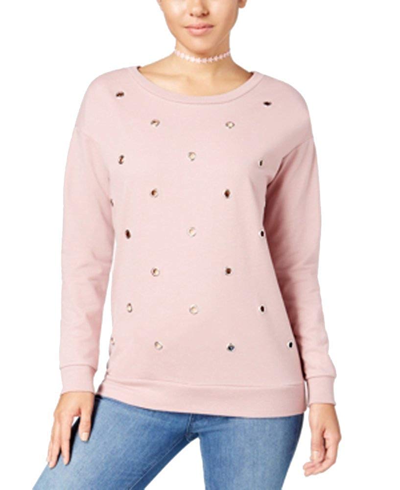Ultra Flirt Juniors' Grommet-Detail Sweatshirt