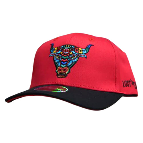 Lost Calf Mens Alebrije Adjustable Snapback Cap Hat