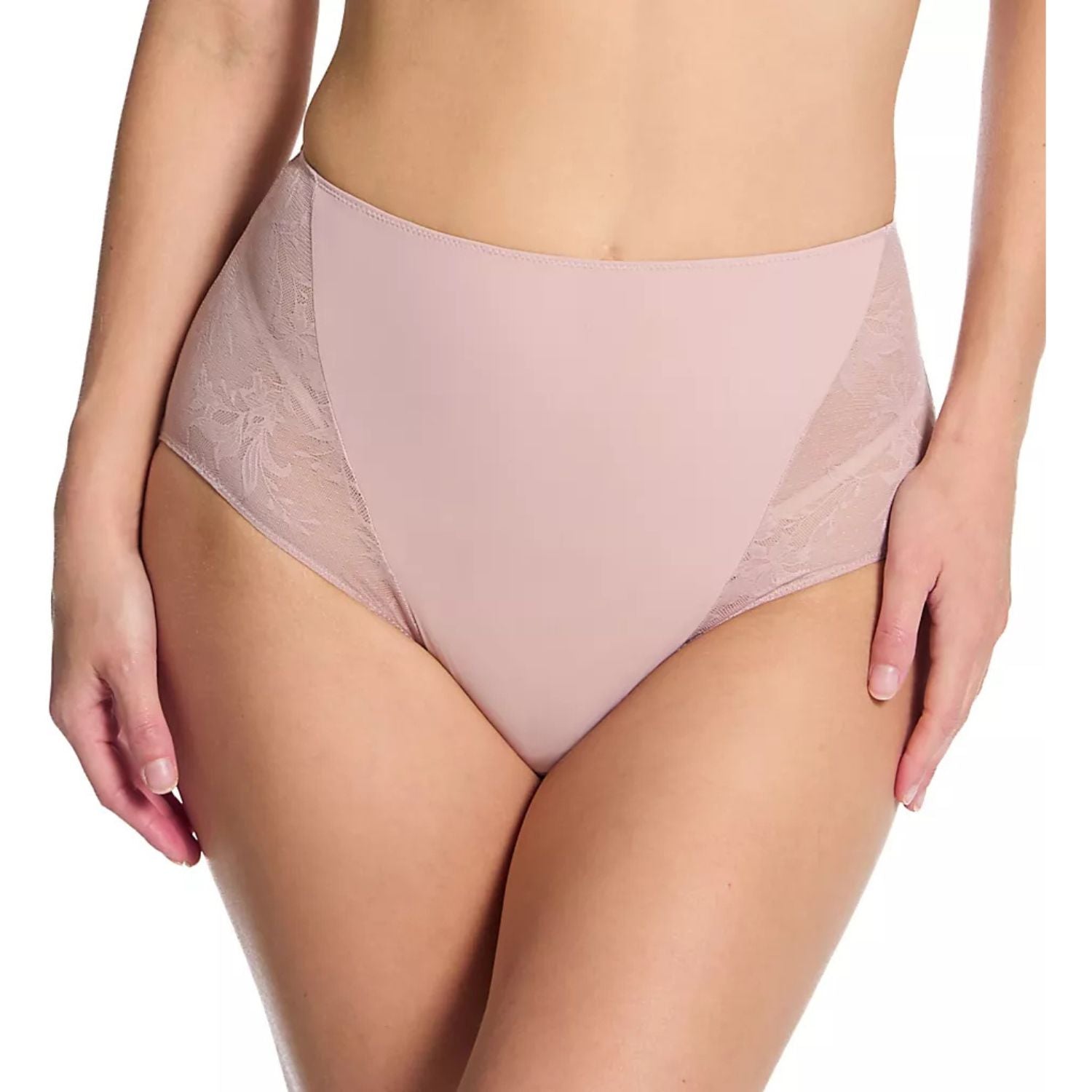 TC Fine Intimates Womens Luxe Dreamer Modern Brief Panties, Adobe Rose