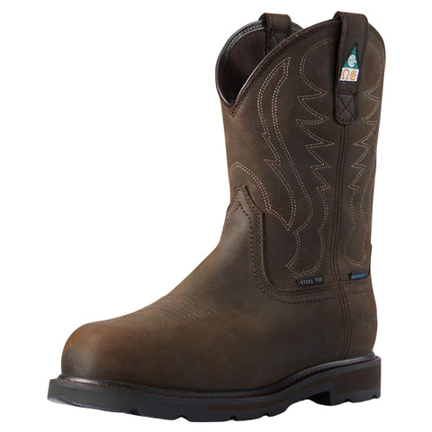 Ariat Womens Anthem Round Toe Lacer Waterproof Composite Toe Work Boot