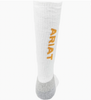 ARIAT Mens Cotton 3-pair Pack Arch Support Reinforced Mid-calf Socks