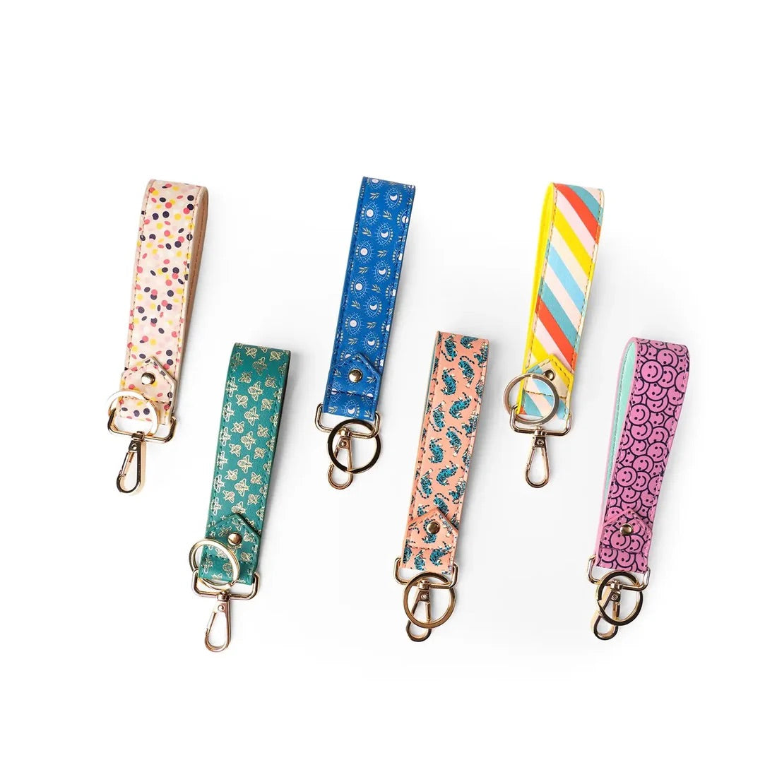 Olivia Moss Peek-A-Boo Wristlet Keychain, Relatable Quotes Inside