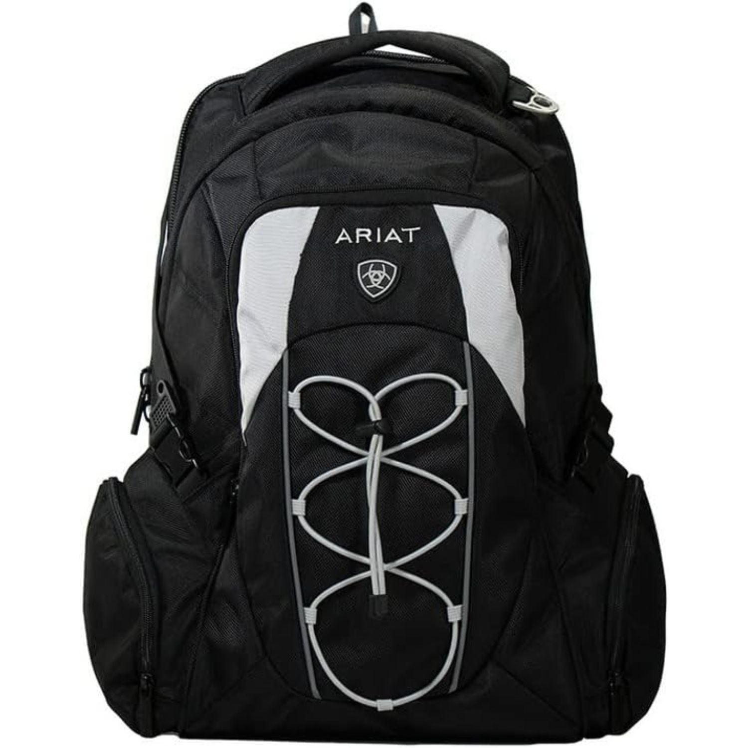 Ariat Unisex Adjustable Durable Sport Black Backpack