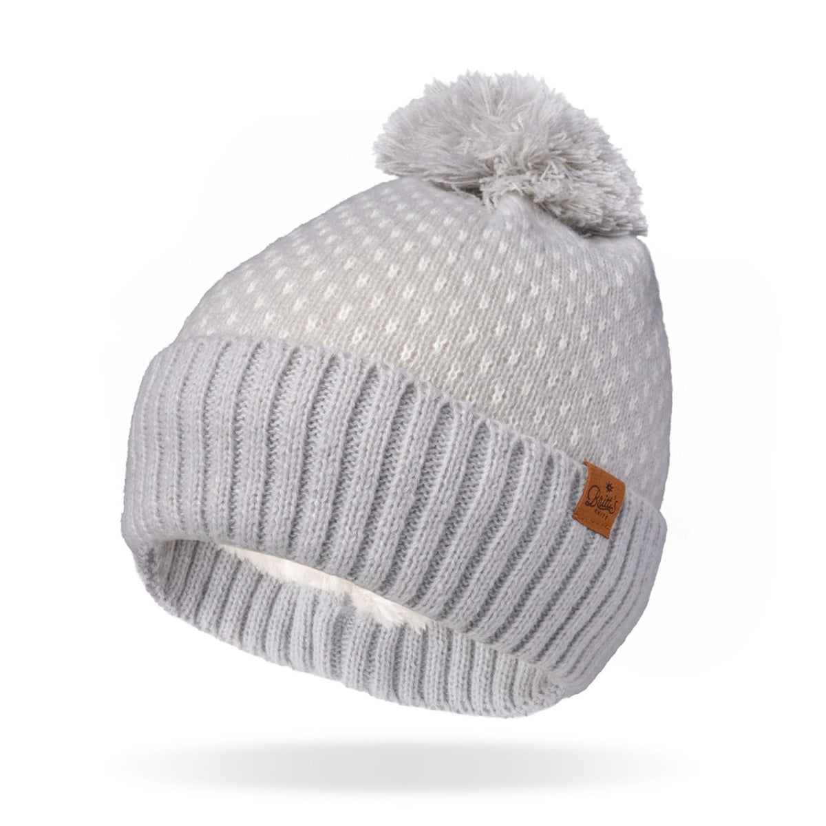 Britt's Knits Arrow Pattern Highland Pom Hat