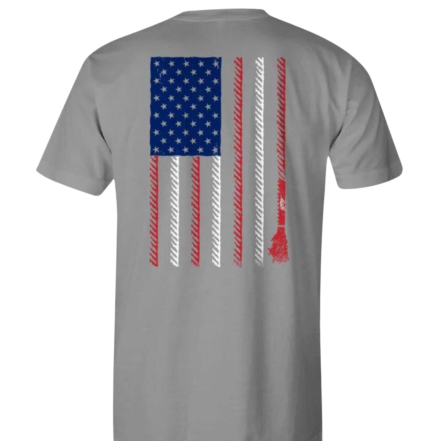 Hooey Mens Liberty Roper Flag Graphic Short Sleeve T-Shirt