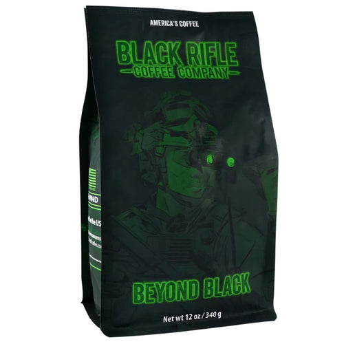 Black Rifle Coffee Company, Beyond Black, Dark Roast, Ground, 12 oz Bag