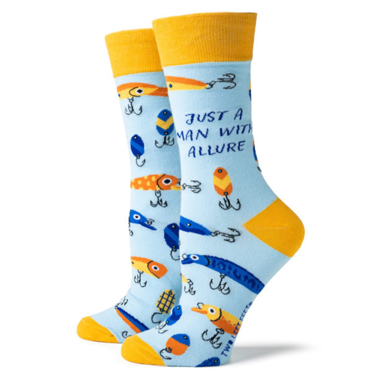 Two Left Feet Adult Socks 2.0, Small Feet