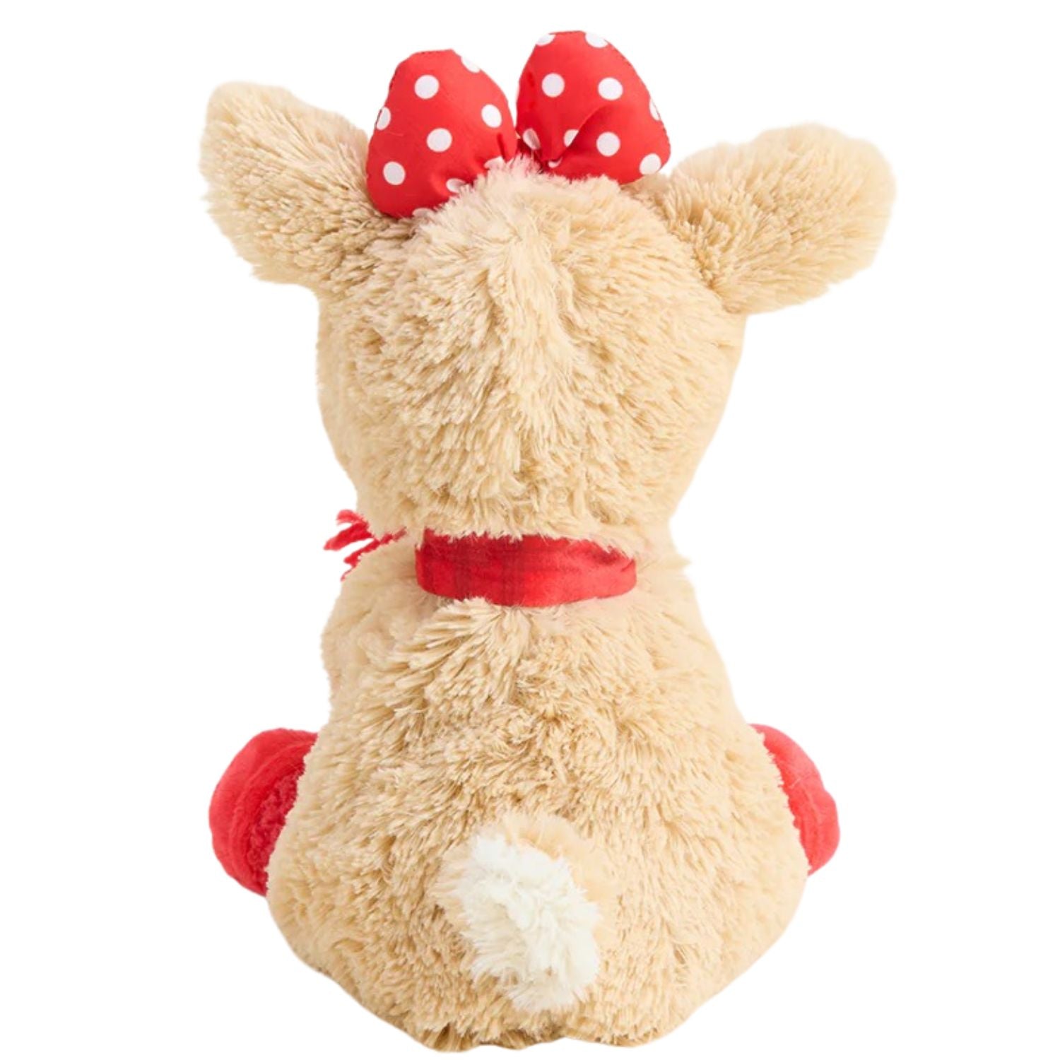 Warmies Clarice Rudolph Reindeer with Scarf Microwavable Scented Stuffed Animal
