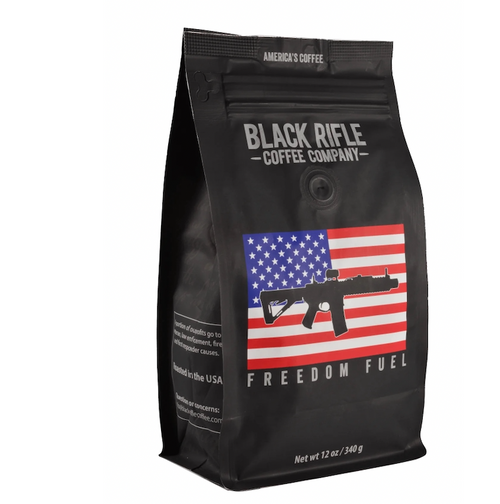 Black Rifle Coffee Company, Freedom Fuel, Dark Roast, Ground, 12 oz Bag
