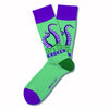 Two Left Feet Printed Adult Sock, Small Feet