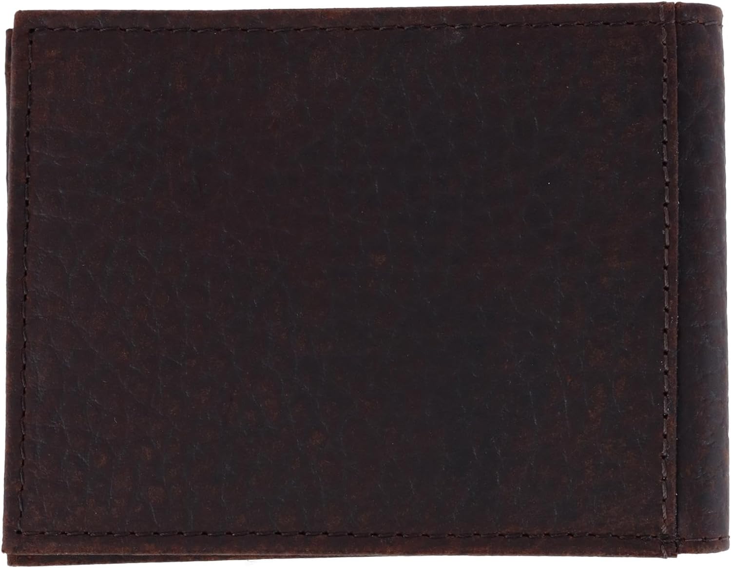 Ariat Mens Bull Hide Embroidered Logo Bifold Wallet