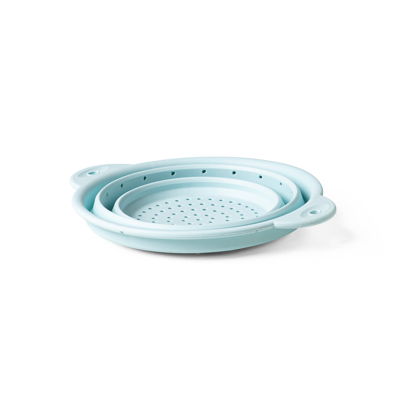 Krumbs Kitchen Collapsible High-Heat Resistant Silicone Strainer