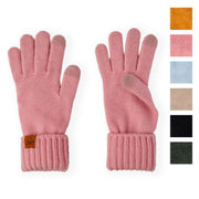 Britt's Knits Mainstay Touchscreen Knit Gloves with Cuffed Wrist