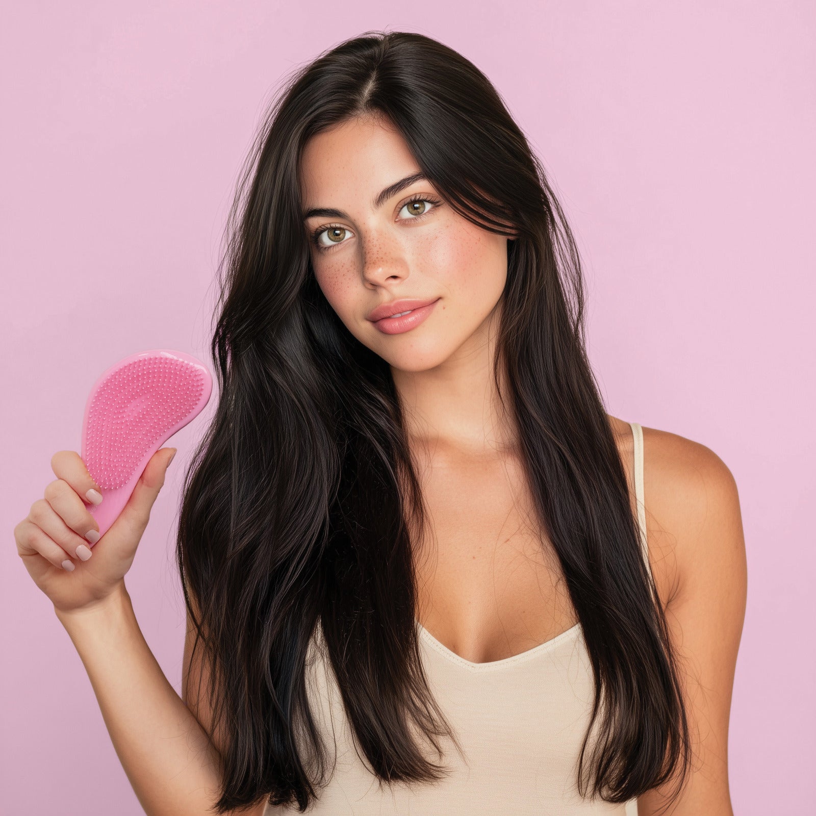 Lemon Lavender Knot a Chance Ergonomic Detangling Brush