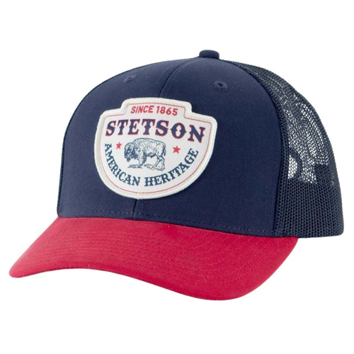 Stetson American Heritage Adjustable Snapback Trucker Cap Hat