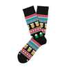 Two Left Feet Holiday Christmas Adult Sock, Small Feet