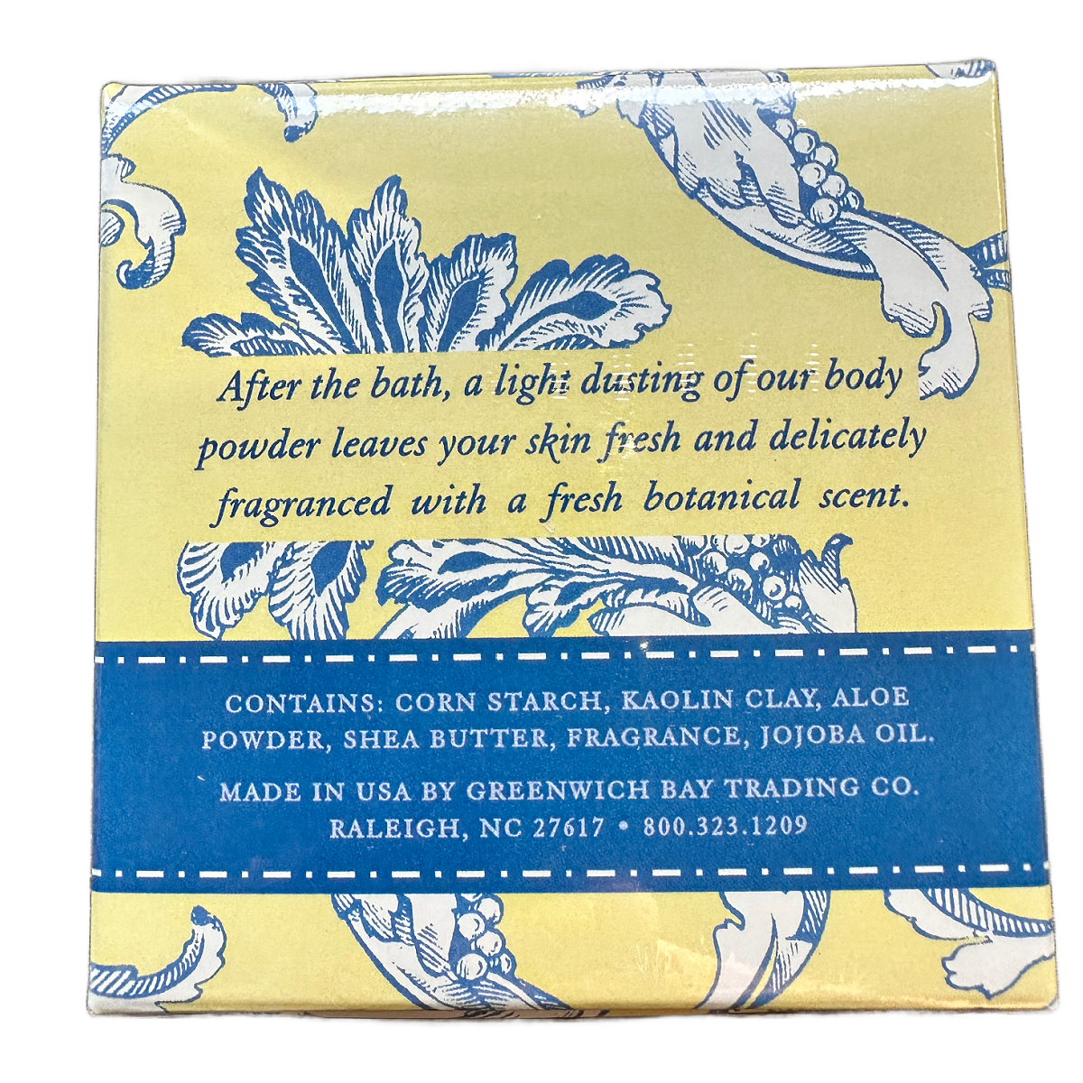 Greenwich Bay Trading Co. Dusting Powder, 4 Ounce, Made in the USA! Fresh Milk